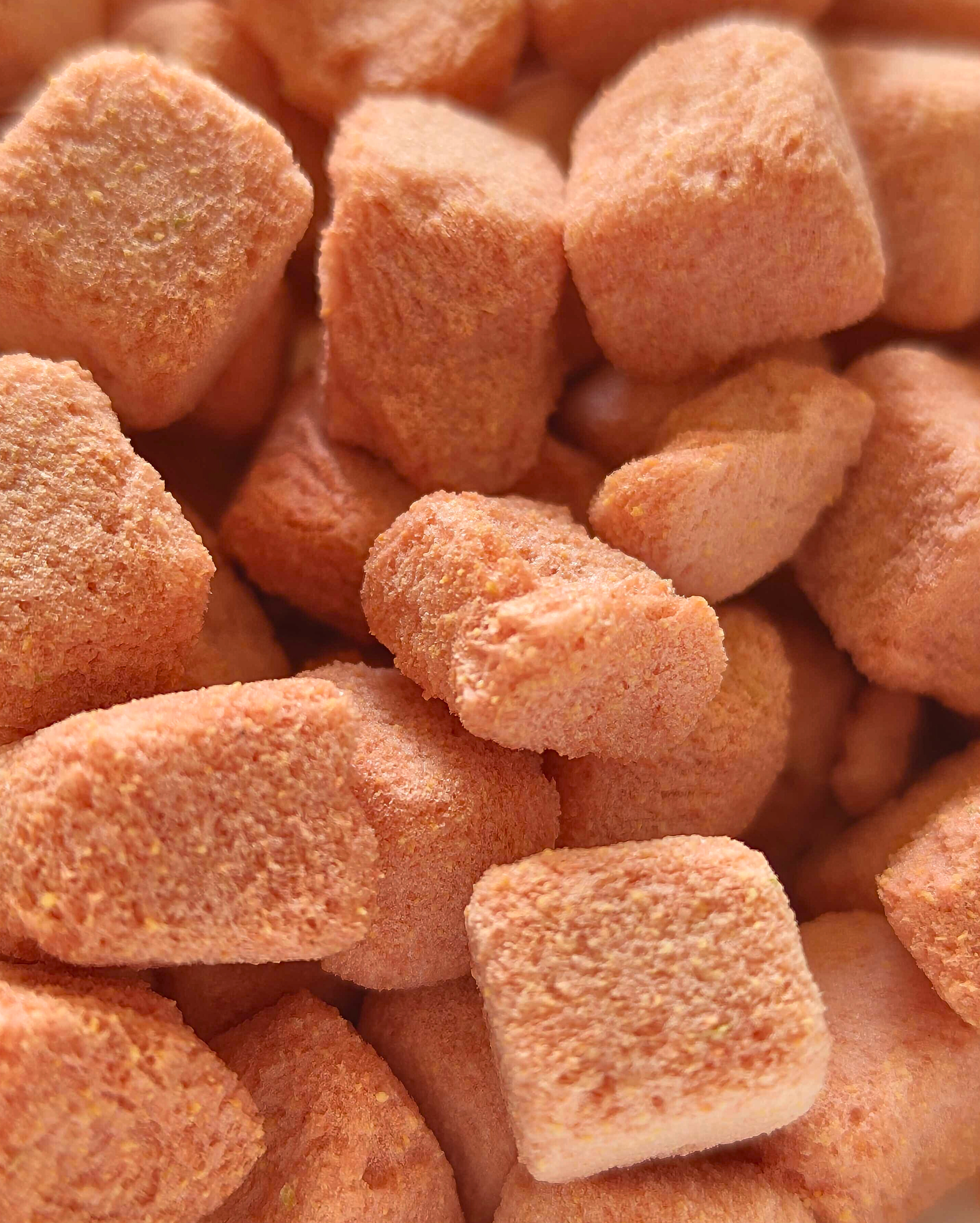 Moon Freeze Dried Pink Guava cubes