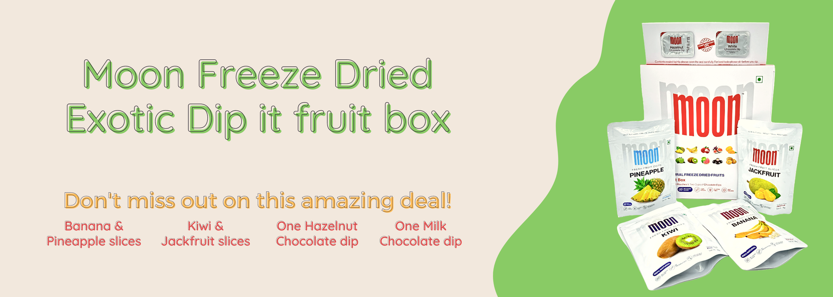 Moon Freeze Dried Exotic Dip it Fruit Box